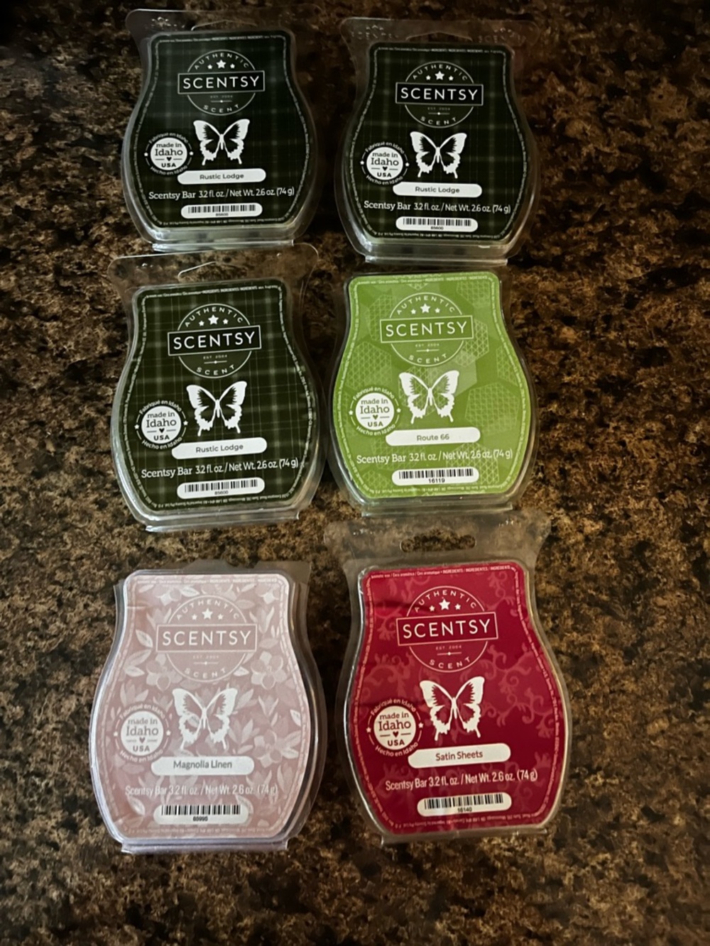 Scentsy Wax Bar Pack READ